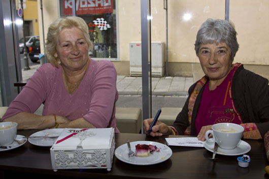 Marie Christine Baril und Pauline Bourenz